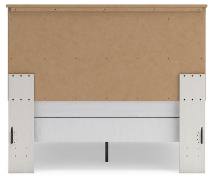 Linnocreek Queen Panel Bed, Dresser, Mirror and Nightstand