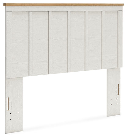Linnocreek Queen Panel Headboard, Dresser and Mirror