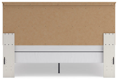 Linnocreek King Panel Bed, Dresser and Nightstand