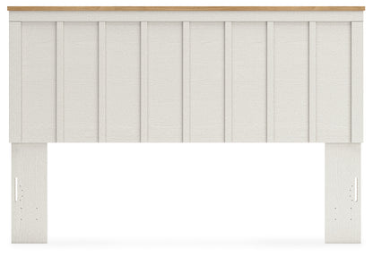 Linnocreek King Panel Headboard, Dresser and Mirror
