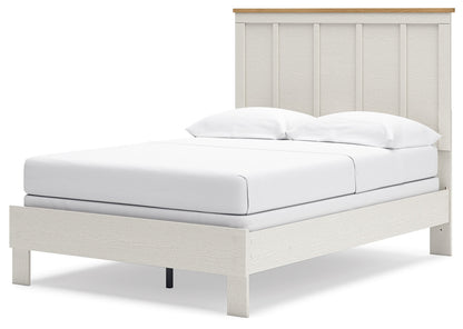 Linnocreek Full Panel Bed, Dresser and Mirror