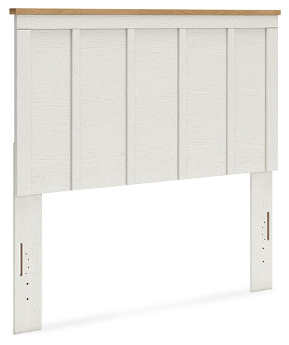 Linnocreek Full Panel Headboard, Dresser and Mirror