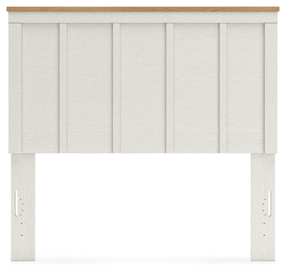 Linnocreek Full Panel Headboard, Dresser and Mirror