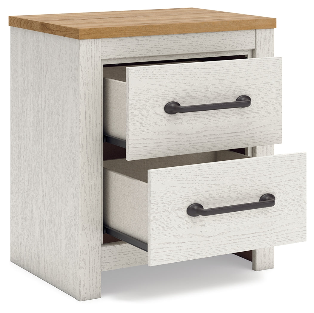 Linnocreek Queen Panel Bed, Dresser and Nightstand