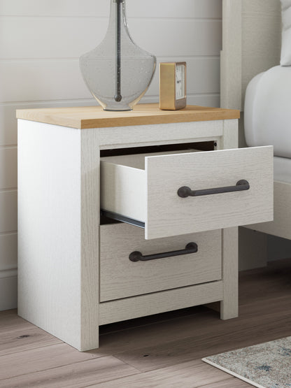 Linnocreek Queen Panel Bed, Dresser and Nightstand