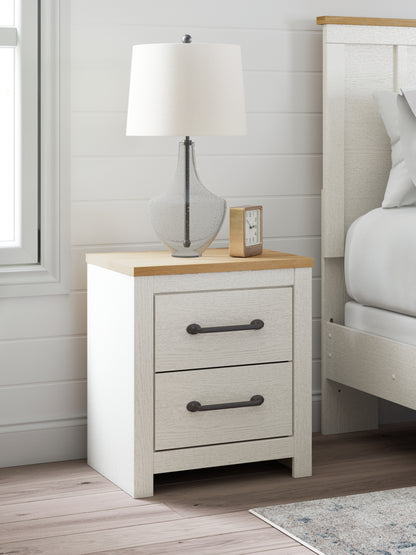 Linnocreek Queen Panel Bed, Dresser, Mirror and Nightstand