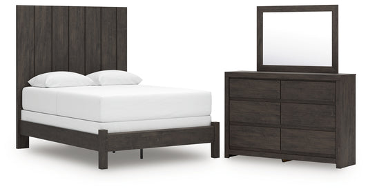 Fraluna Queen Panel Bed, Dresser and Mirror