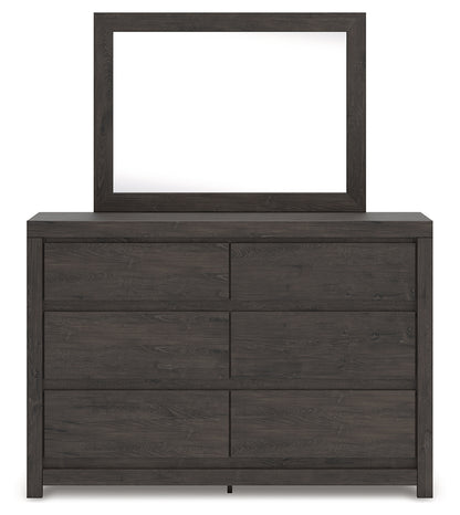 Fraluna Queen Panel Storage Bed, Dresser and Mirror