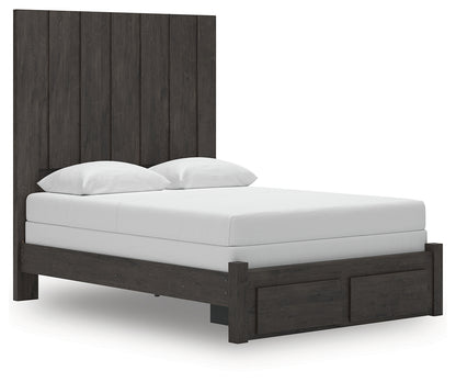 Fraluna Queen Panel Storage Bed, Dresser and Mirror