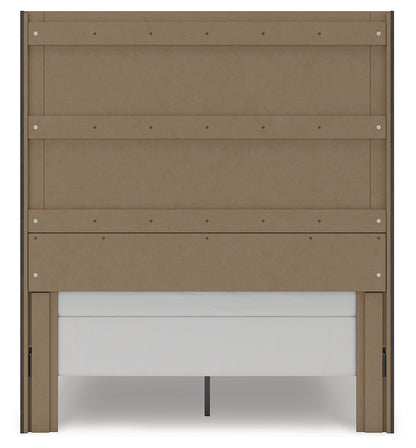 Fraluna Queen Panel Storage Bed, Dresser and Mirror