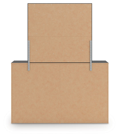 Zuraleus King Storage Bed, Dresser, Mirror, Chest and Nightstand