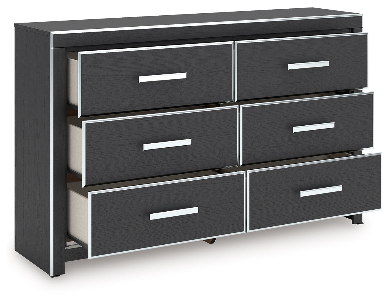 Zuraleus King Upholstered Bed, Dresser and Nightstand