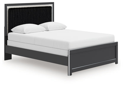 Zuraleus Queen Panel Bed, Dresser, Mirror and Nightstand