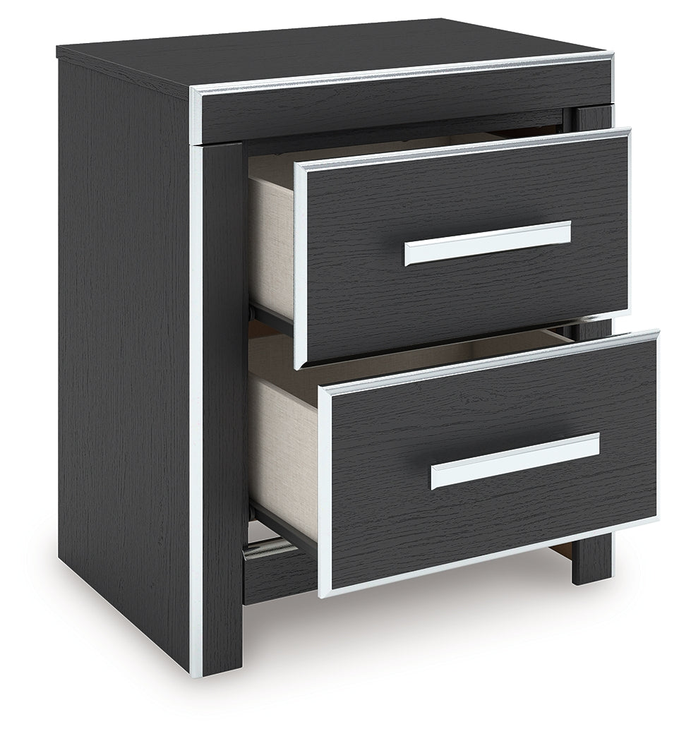 Zuraleus King Upholstered Bed, Dresser and Nightstand