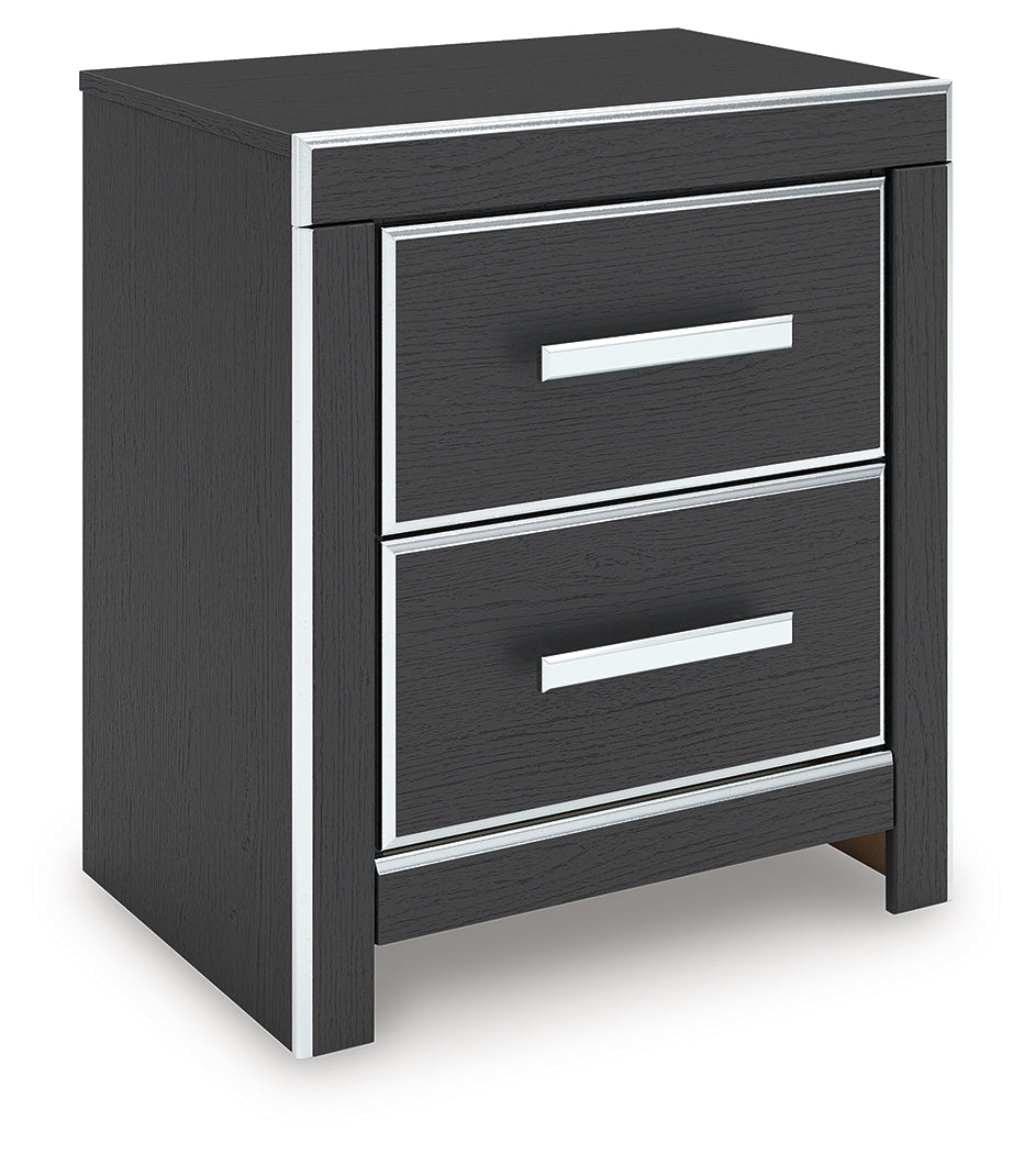 Zuraleus King Panel Bed, Dresser, Mirror and Nightstand