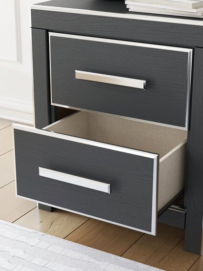 Zuraleus King Panel Bed, Dresser, Mirror and Nightstand