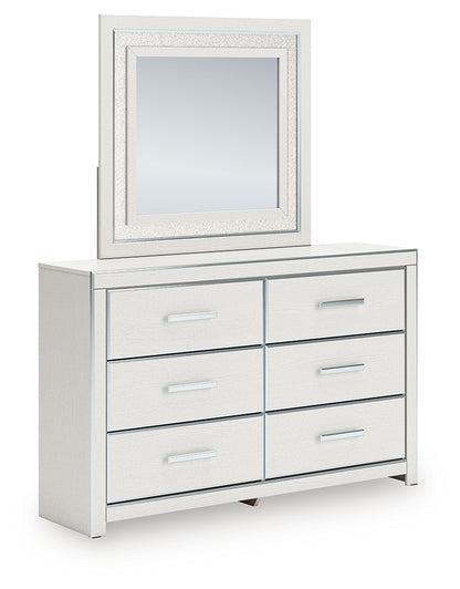 Zuraleus Queen Storage Bed, Dresser, Mirror and Nightstand