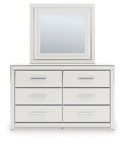 Zuraleus Queen Storage Bed, Dresser, Mirror and Nightstand