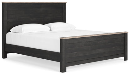 Nanforth King Panel Bed