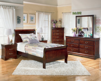 Alisdair Twin Sleigh Bed and Dresser