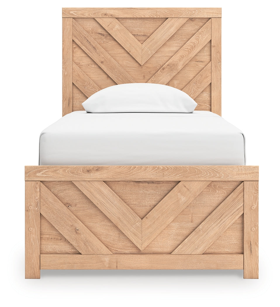 Sanginlane Twin Panel Bed