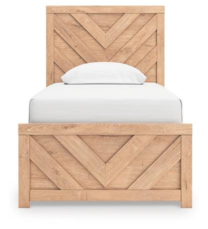 Sanginlane Twin Panel Bed