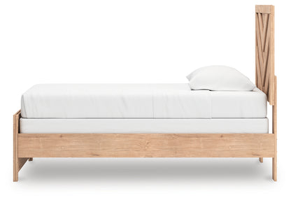 Sanginlane Twin Panel Bed