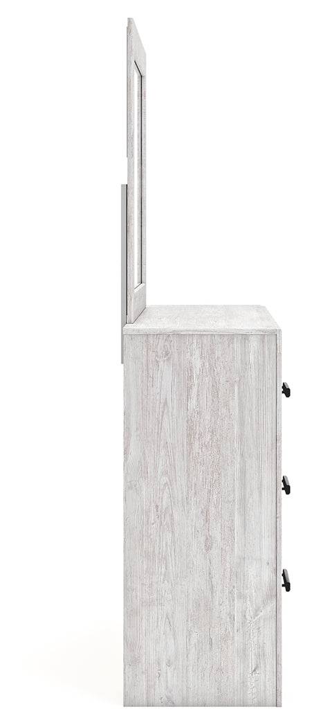 Cayboni Full Panel Bed, Dresser, Mirror and Nightstand