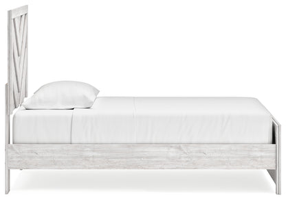 Cayboni Twin Panel Bed, Dresser and Chest
