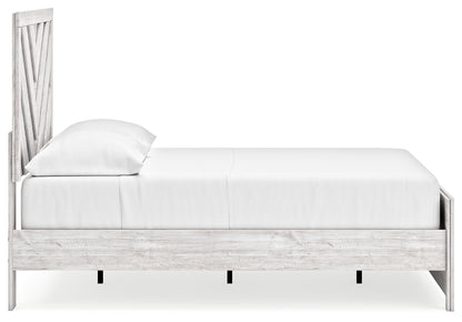 Cayboni Full Panel Bed, Dresser, Mirror and Nightstand