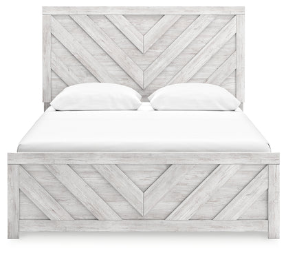 Cayboni Queen Panel Bed, Dresser and Mirror