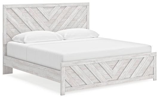 Cayboni King Panel Bed