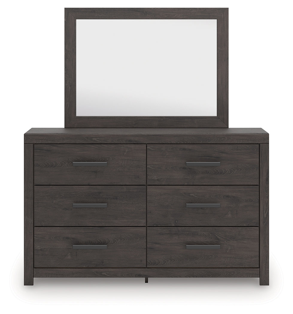 Prendonea Queen Panel Bed, Dresser, Mirror and Nightstand