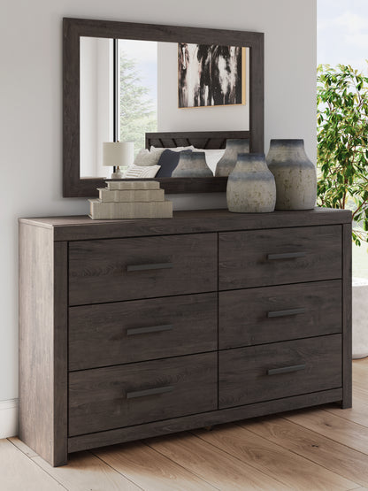 Prendonea Queen Panel Bed, Dresser, Mirror and Nightstand