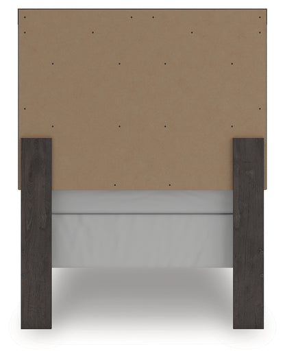 Prendonea Twin Panel Bed