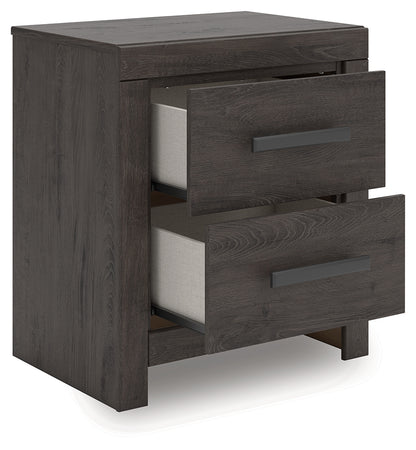 Prendonea Queen Panel Bed, Dresser, Mirror and Nightstand