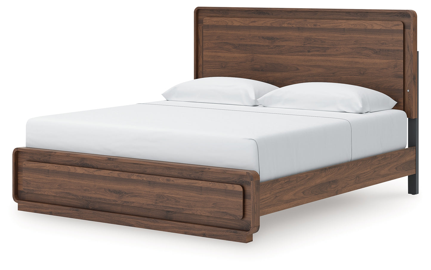Fortlorn King Panel Bed and 2 Nightstands