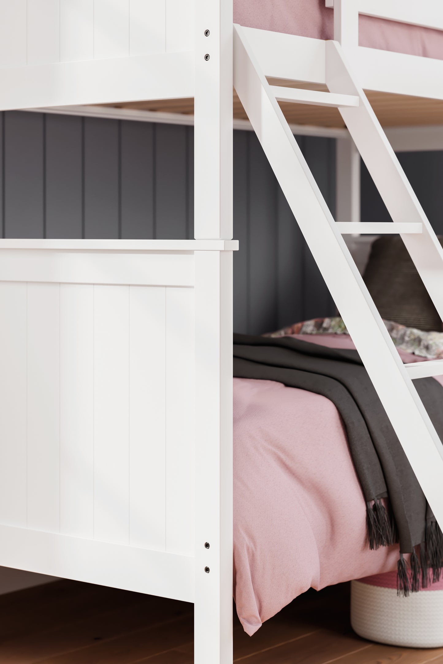 Nextonfort Twin over Twin Bunk Bed and 2 Twin Mattresses