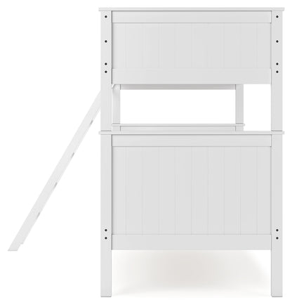 Nextonfort Twin over Twin Bunk Bed and 2 Twin Mattresses