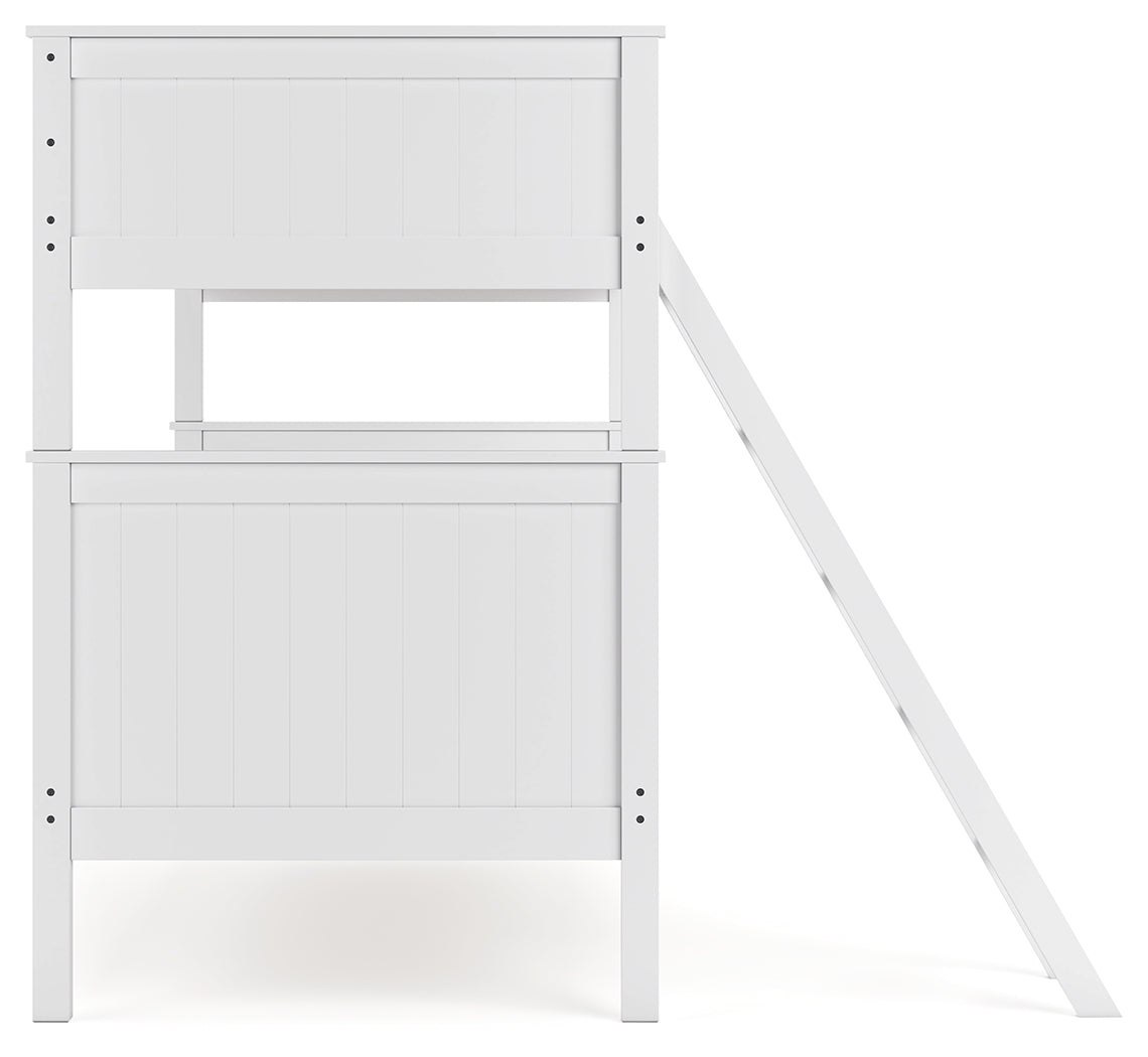 Nextonfort Twin over Twin Bunk Bed and 2 Twin Mattresses