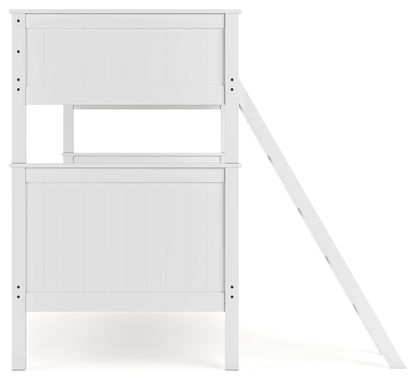 Nextonfort Twin over Twin Bunk Bed and 2 Twin Mattresses