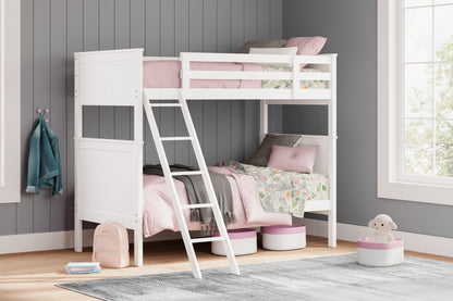 Nextonfort Twin over Twin Bunk Bed and 2 Twin Mattresses