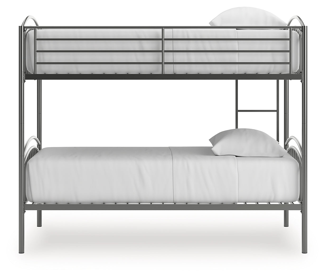 Lanceburg Twin over Twin Bunk Bed and 2 Mattresses