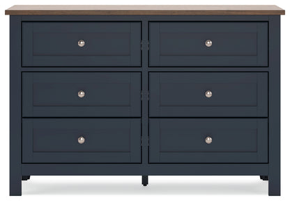Landocken Twin Panel Bed, Dresser, Chest and Nightstand