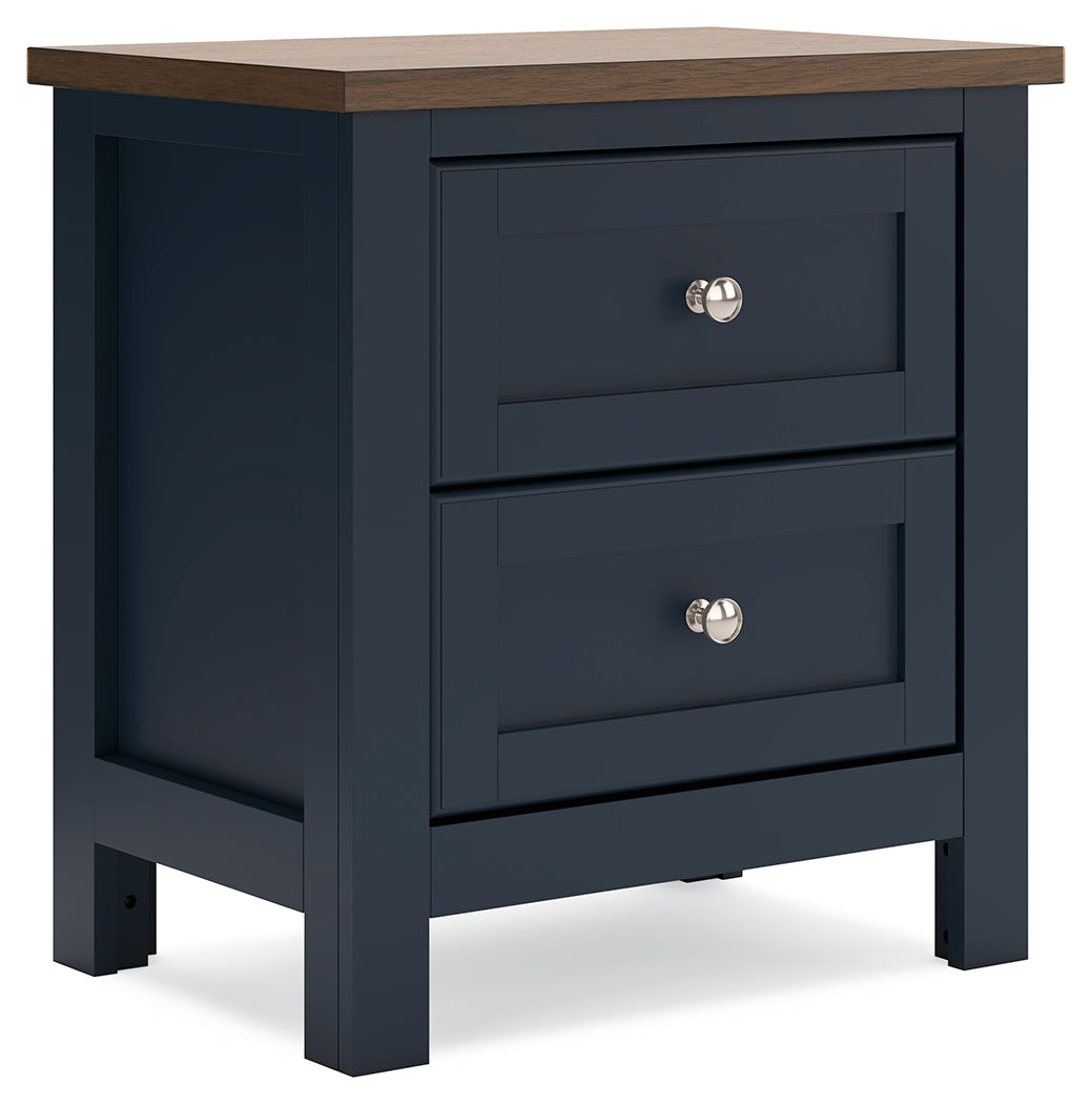 Landocken Twin Panel Bed, Chest and Nightstand