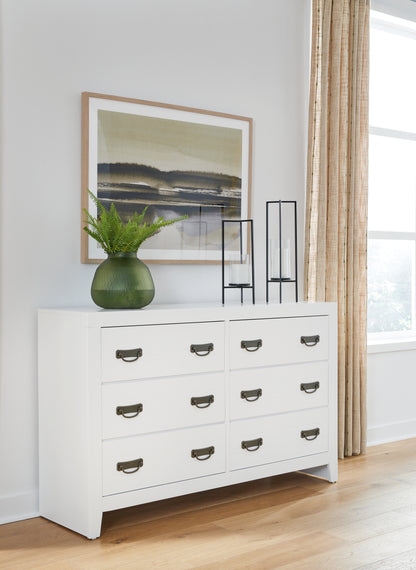 Binterglen King Panel Bed, Dresser and Nightstand