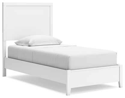 Binterglen Twin Panel Bed, Dresser, Mirror, Chest and 2 Nightstands