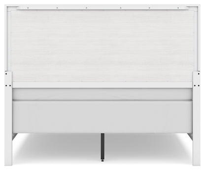 Binterglen Queen Panel Bed and 2 Nightstands