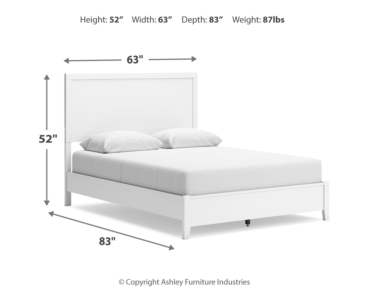 Binterglen Queen Panel Bed, Dresser and Nightstand