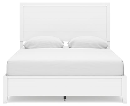 Binterglen Queen Panel Bed and 2 Nightstands